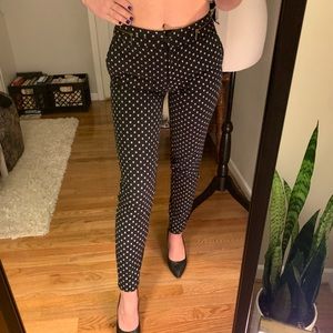 H&M High Rise Print Pants